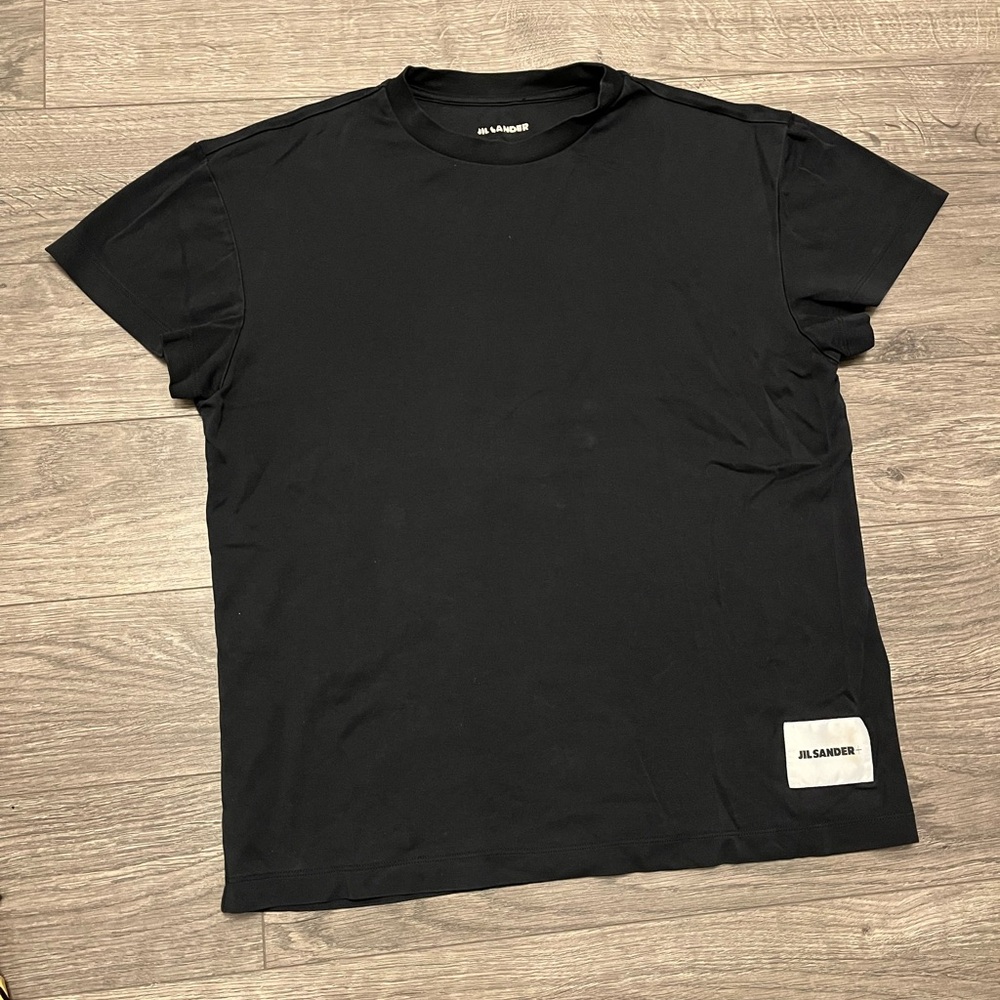 Jil Sander Classic Black Tee